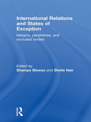 cover image of International Relations and States of Exception